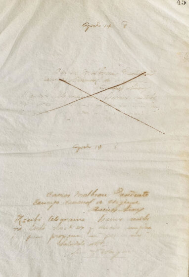 Carta a Carlos Malbran de Luis F. Nougués
