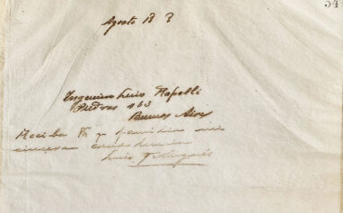 Carta al Ing. Luis Rapelli de Luis F. Nougués