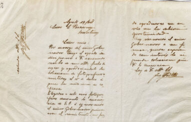 Carta al Sr. Pokorny (Monterrey) de José Padilla