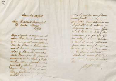 Carta al Sr. Intendente Municipal Carlos Rougés de José Padilla