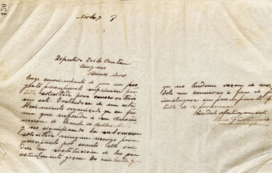 Carta al Diputado Zoilo Cantón de Luis F. Nougués
