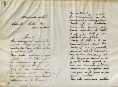 Carta a la Señorita Lola Mora de José Padilla